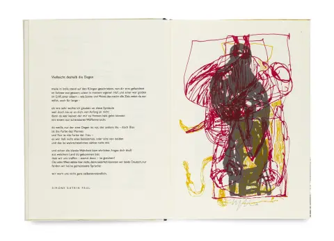 Collectie van 4 delen van het literaire en kunsttijdschrift Herzattacke