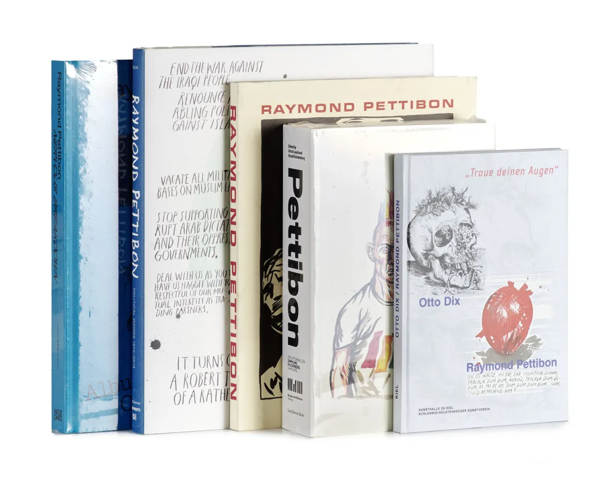 Raymond Pettibon – Kolekcja 5 tomów o Raymondzie Pettibonie