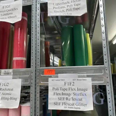 Lot de stock de produits de sublimation