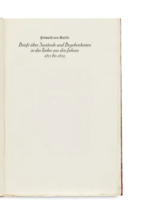 Helmuth Graf von Moltke – Brieven over toestanden en gebeurtenissen in Turkije van 1835 tot 1839