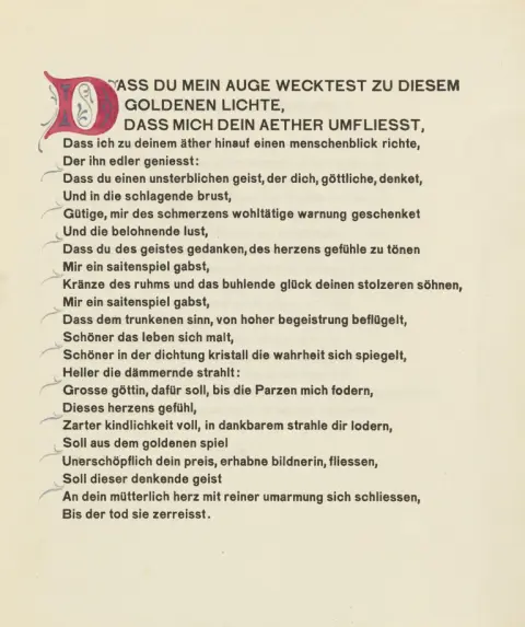Friedrich Schiller – Dat je mijn oog wekte