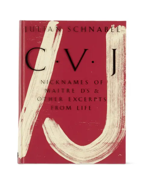 Julian Schnabel – Collectie van 2 gesigneerde werken van Julian Schnabel