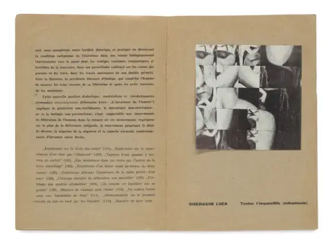 Gherasim Luca a Dolfi Trost – Presentation de graphies colorées, de cubomanies et d'objets