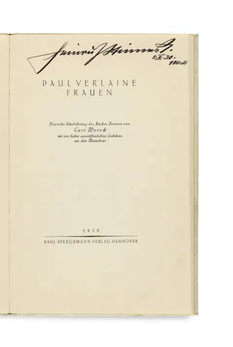 Paul Verlaine – Frauen