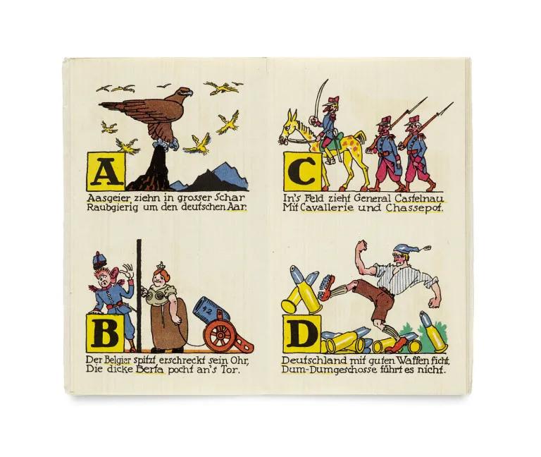 Karl i Otto Glaser Hachez – ABC wojenne