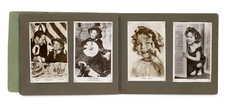 Album se 40 fotografiemi Shirley Temple