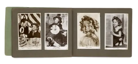 Album met 40 foto's van Shirley Temple