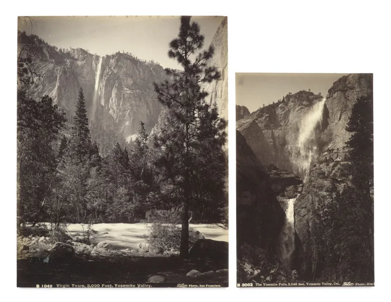 Isaiah West Taber – 2 photographies originales avec vues du parc national de Yosemite