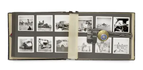 Fotoalbum van de Deense soldaat Erhardt L. Høier