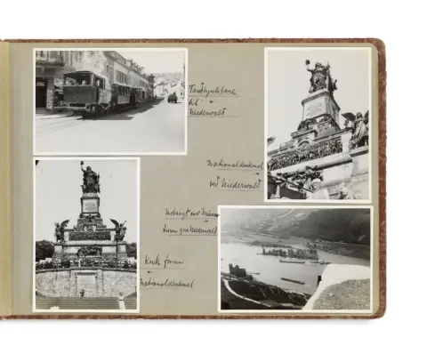 Album met meer dan 80 foto's van een reis door Duitsland
