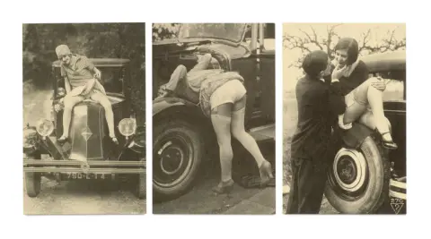 Collectie erotische foto's