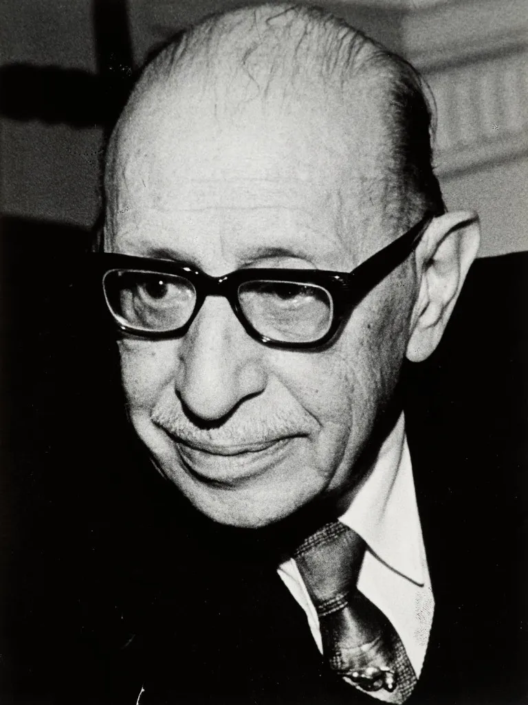 Andryej Zborski – Portrait du compositeur Igor Stravinsky
