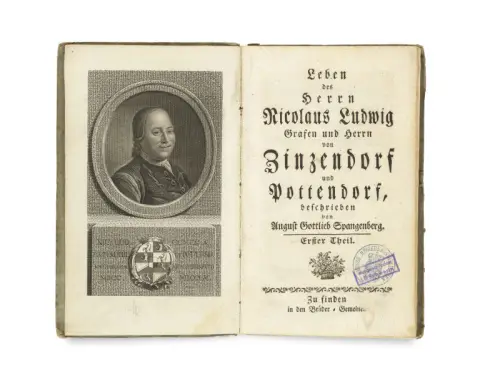 August Gottlieb Spangenberg – Život hraběte a pána Nicolause Ludwiga von Zinzendorf a Pottendorf popsán