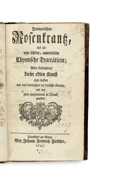 Johannes de Garlandia, Arnoldus de Villa Nova a Bernardus Trevisanus Artephius – Hermetischer Rosenkrantz, to jest: čtyři krásné…