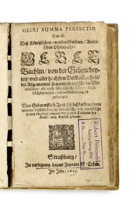 Th. Kessler a J. B. Grosschedel Geber – Soubor 4 alchymistických titulů