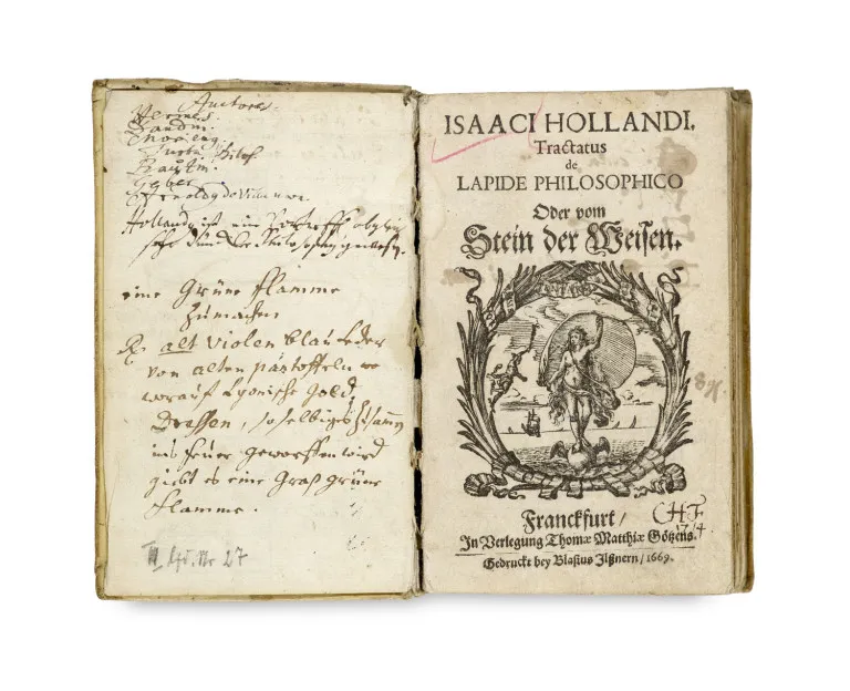 Johan Isaac Hollandus – Tractatus de Lapide Philosophico čili o kameni mudrců