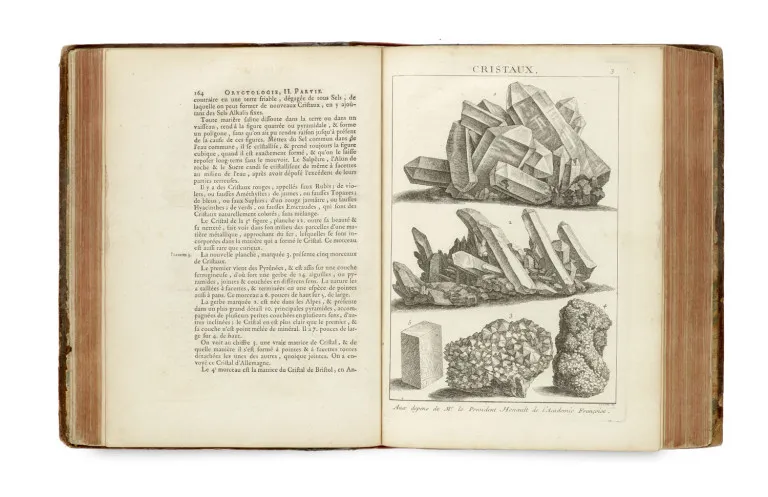 Antoine Joseph Dezallier d'Argenville – L'histoire naturelle eclaircie dans une de ses parties principales, l'Oryctologie, qui traite des…