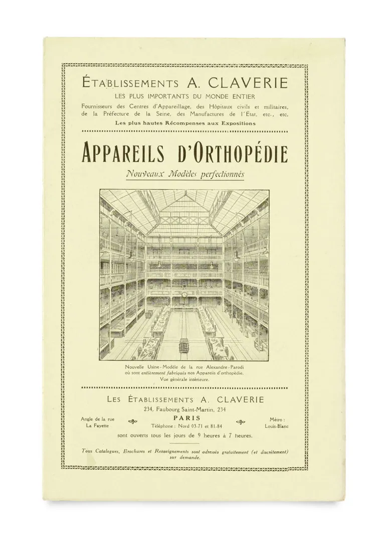 Appareils d'Orthopédie