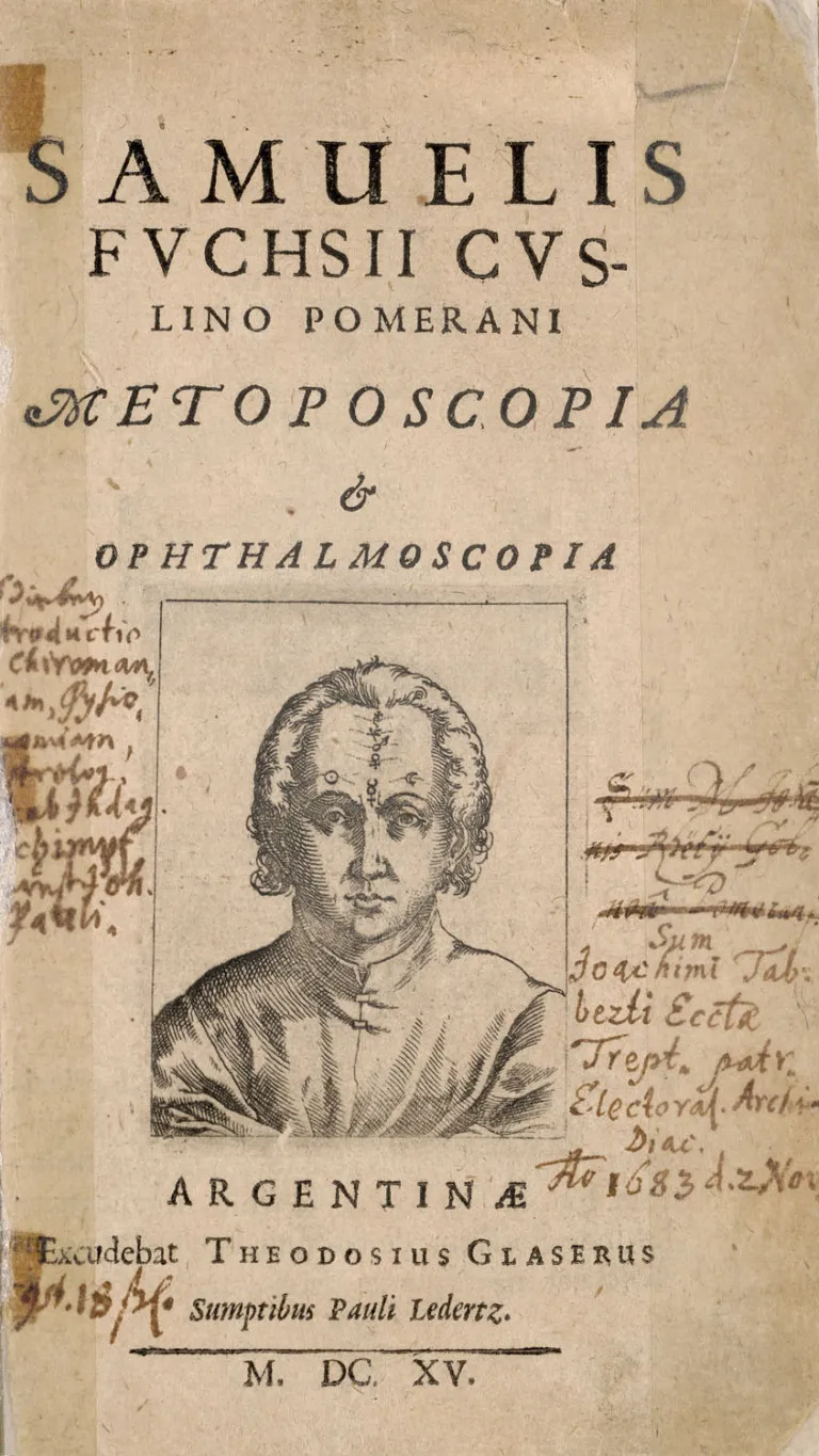 Samuel Fuchs – Metoposcopia & ophthalmoscopia
