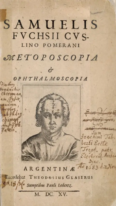 Samuel Fuchs – Metoposcopia & ophthalmoscopia