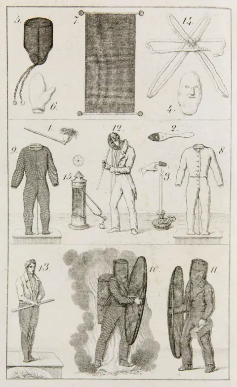 Giovanni Aldini – Istruzione popolare sull'arte di preservarsi dall'azione della fiamma per uso delle Guardie del fuoco della monarchia…