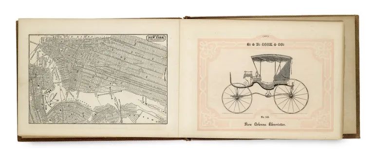 C. & D. Cook & Co's. Geïllustreerde catalogus van rijtuigen en speciale handelsadverteerder