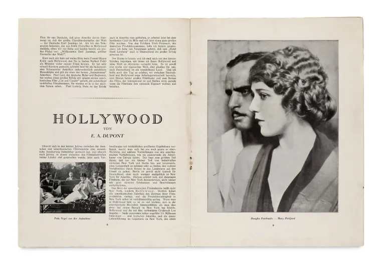 Ernst Lubitsch en E. A. Dupont – Hollywood