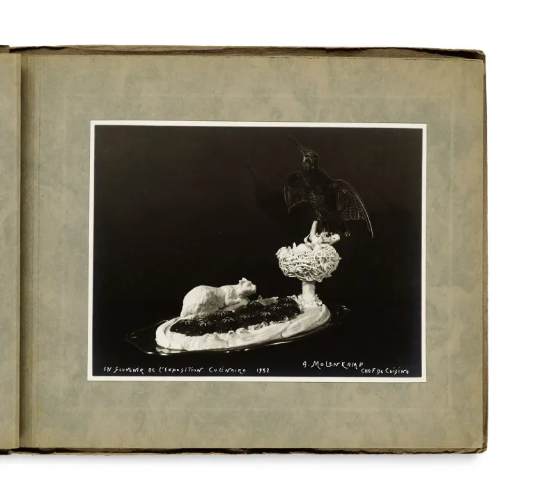 A. Molenkamp – En souvenir de l'exposition culinaire