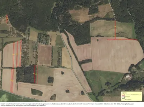 Agricultural land in Breitungen, parcels 9 and 10