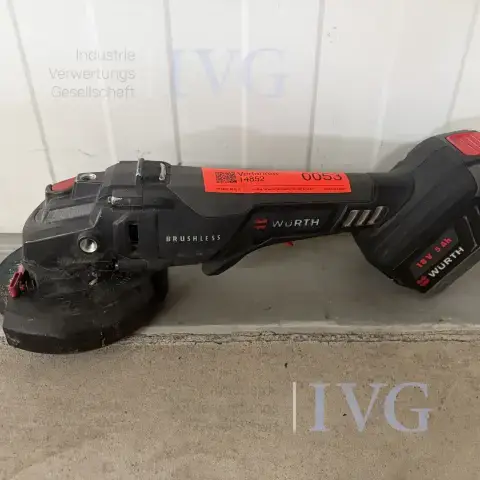 Akku-Winkelschleifer WÜRTH AWS 18-125 P COMPACT