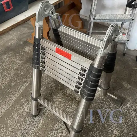 Алюминиевая телескопическая лестница