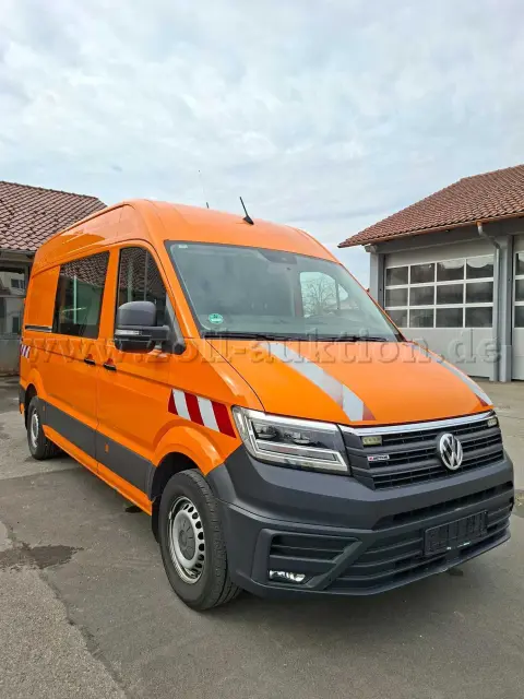 1 VW Crafter, bestelwagen, vierwielaandrijving, Sortimo