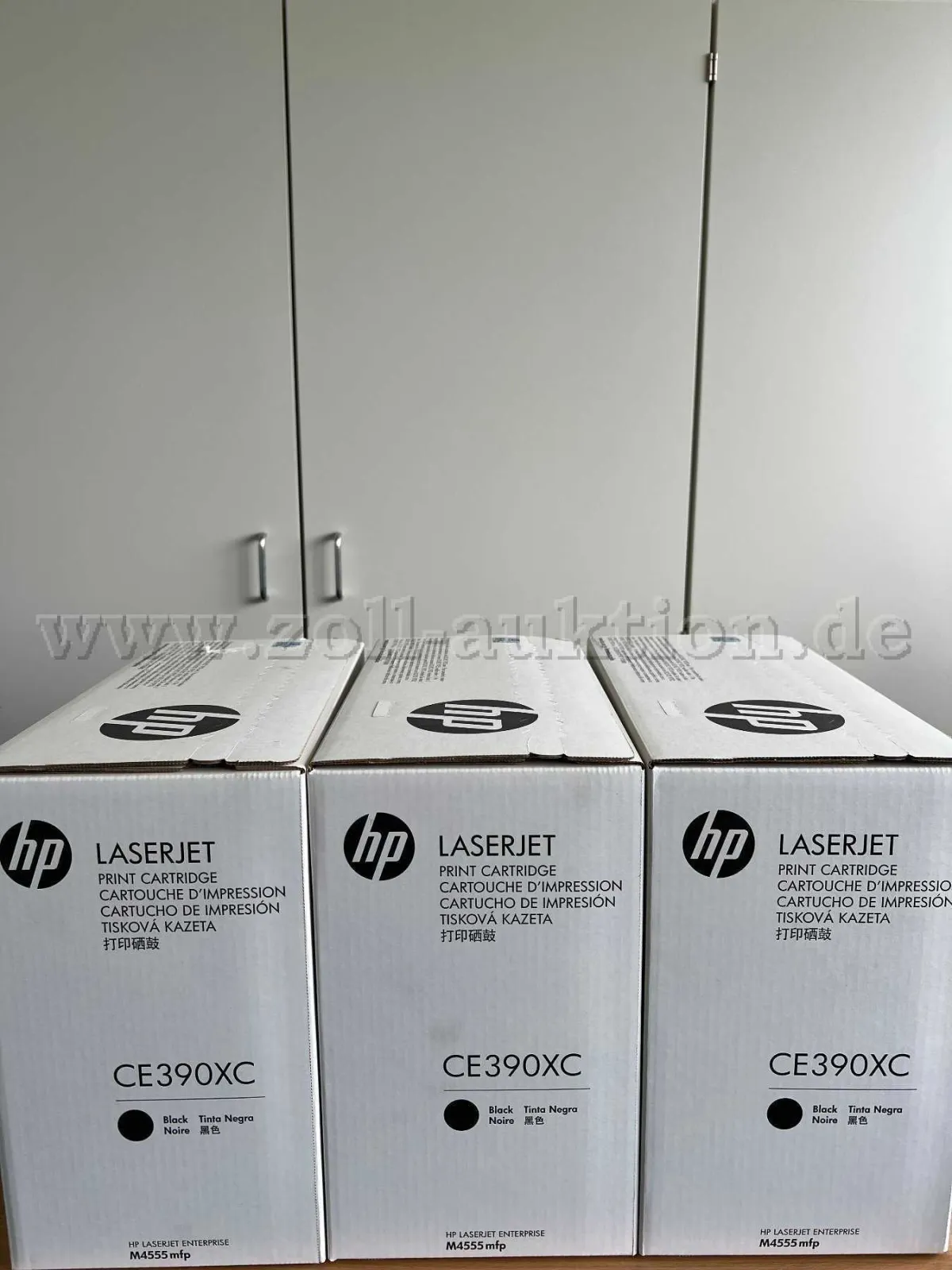 3 HP CE390XC tonercartridges