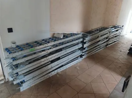 1 Posten Fließ-/Rollbänder, demontiert