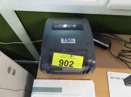 1 labelprinter, merk: TSC, type: TTP245C