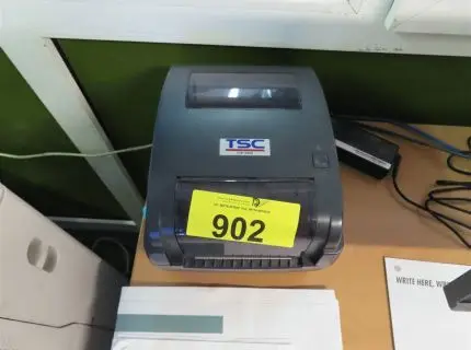 1 labelprinter, merk: TSC, type: TTP245C