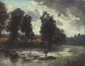 Maurice Blieck, Am Fluß. 1897.