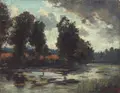 Морис Блик, Am Fluß. 1897.
