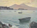 Херманн Кольманн «Везувий утром». Около 1935.