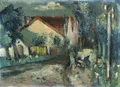Paul Kuhfuss "Heimweg" (Born / Darß). 1936.