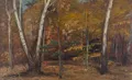 Paul Wilhelm, Autumn Forest near Radebeul. 1920s/1930s.