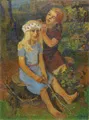 Rudolf Bergander "Mädchen". 1943.