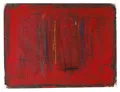 Bernd Hahn "On Red". 1987.