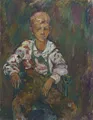 Peter Muschter "Portret chłopca". 1968.