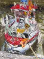 Ellena Olsen, Red-White (cutter in the harbour). 2005–2006.