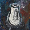Osmar Osten, Weißer Krug. Wohl 1980.
