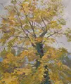 Otto Westphal, Autumn Tree. 1946.