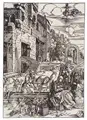 Albrecht Dürer "Aufenthalt in Ägypten". Around 1502.