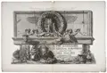 Giovanni Battista Piranesi "Bassorilievo antico che si vede nel Portico della Chiesa de SS. Apostoli". 1768–1778.