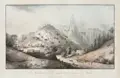 Иоганн М. Готфрид Йенч «Le Village de Raden auprés de Koenigstein en Saxe». Около 1800.